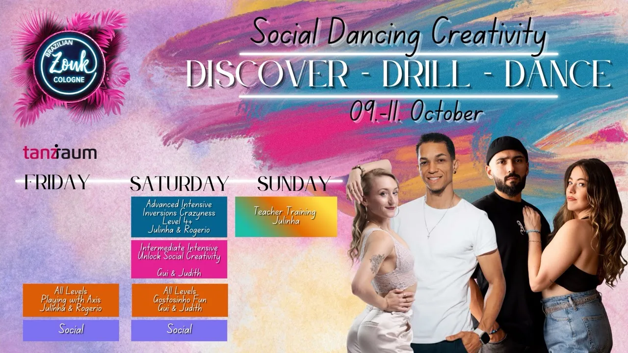 Discover Drill Dance Zouk Cologne October 2026